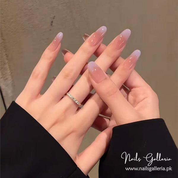 🌷 Bare Bliss – Press-On Nails (30Pcs) - Free Nail Kit Included