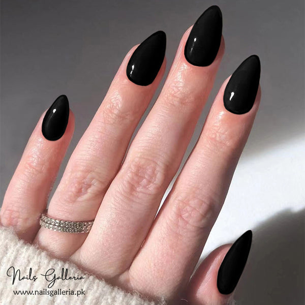 Celestial Eclipse – Press-On Nails (24 Pcs) - Free Nail Kit Included
