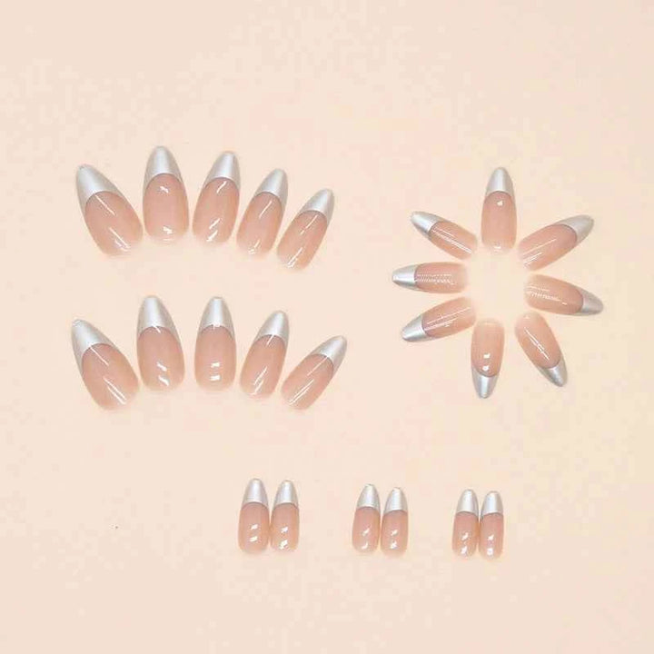 Chrome French Tip (24Pcs)