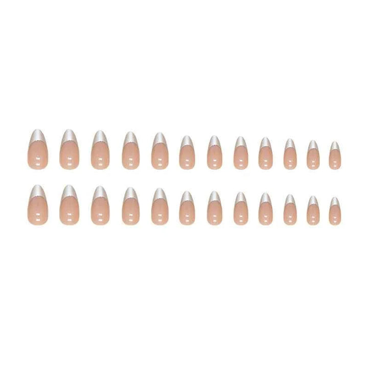 Chrome French Tip (24Pcs)