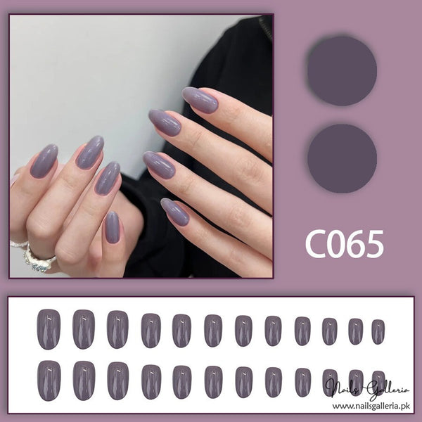Lavender Haze – Press-On Nails (24 Pcs) - Free Nail Kit Included