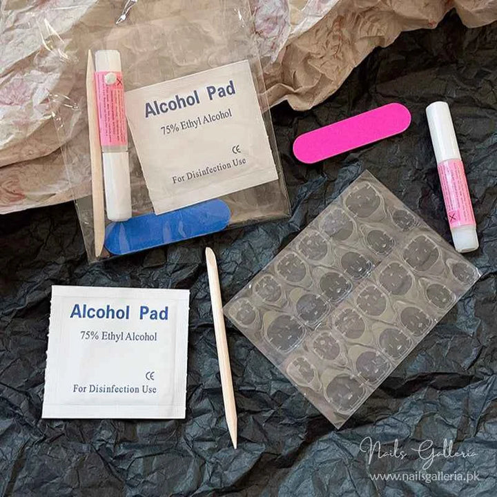 Nails Galleria Press-On Nail Application Kit – Perfect Nails, Anytime! 💖