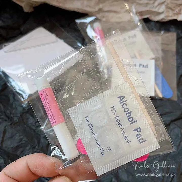 Nails Galleria Press-On Nail Application Kit – Perfect Nails, Anytime! 💖