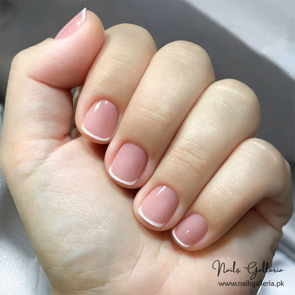 🌷 Nude Pink Harmony – Press-On Nails (24Pcs) - Free Nail Kit Included