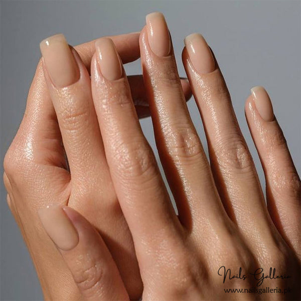 Nude Radiance – Press-On Nails (24Pcs) - Free Nail Kit Included