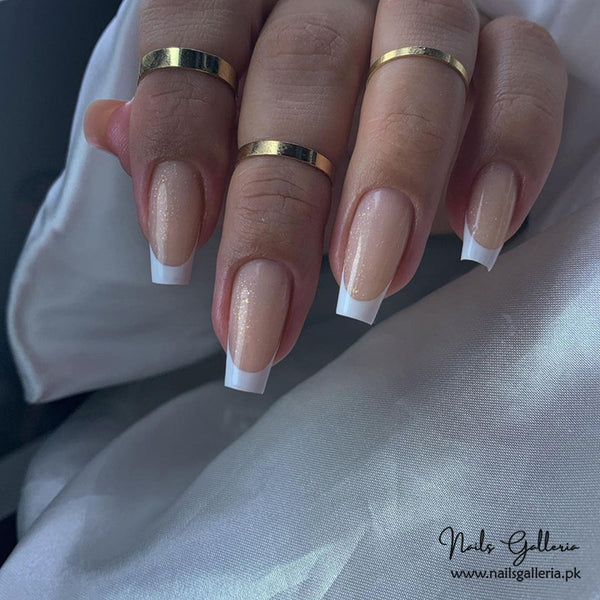 Nude Sparkle Nude Sparkle (24 Pcs) - Free Nail Kit Included