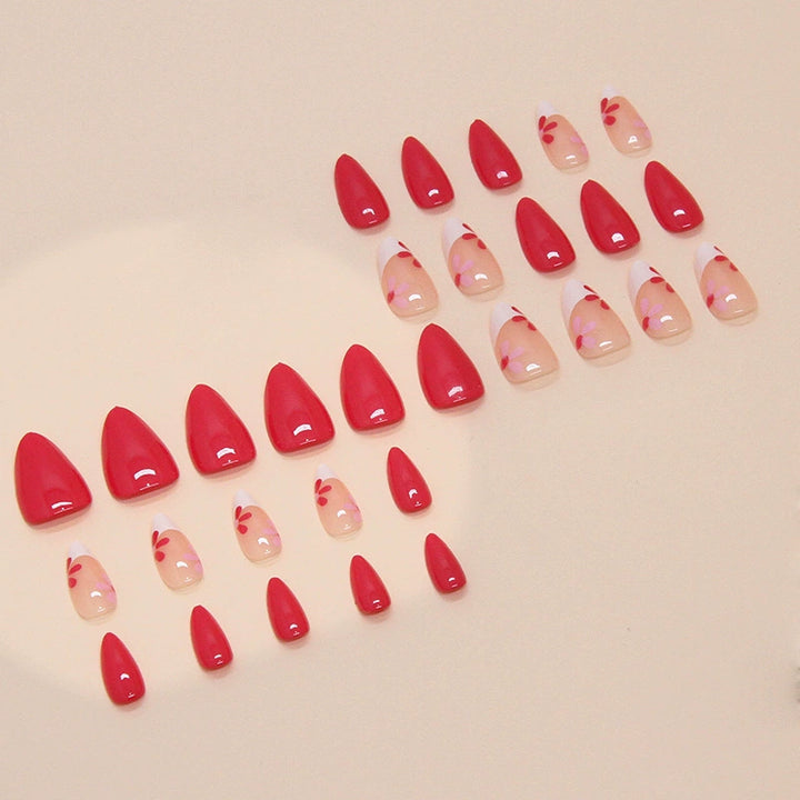 Pink Blossom Press-On Nails (24Pcs) - Nails Galleria