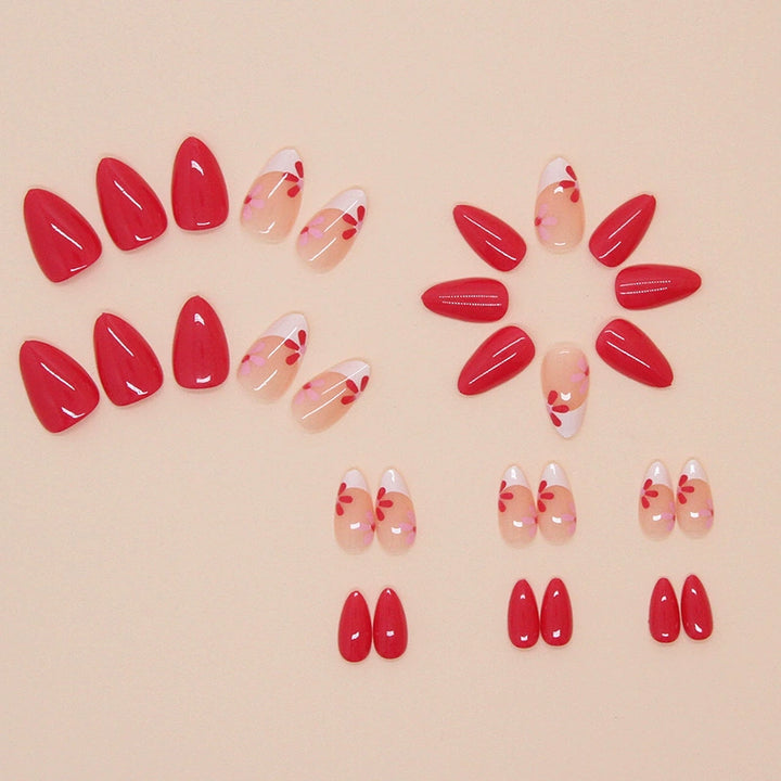 Pink Blossom Press-On Nails (24Pcs) - Nails Galleria