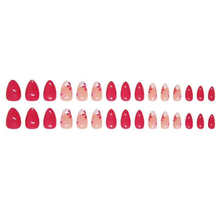 Pink Blossom Press-On Nails (24Pcs) - Nails Galleria