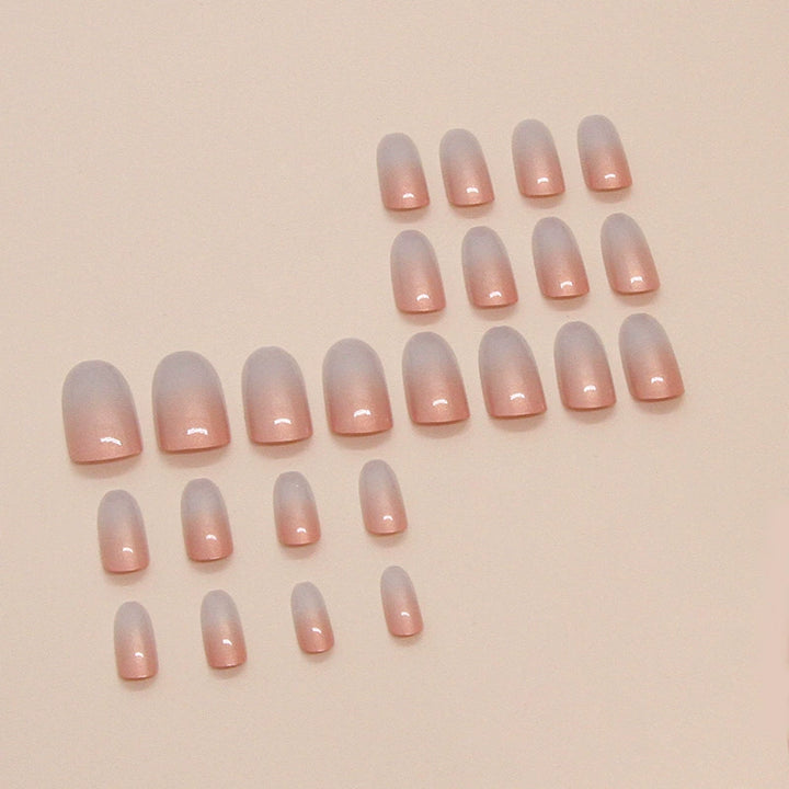 Pure Color Gradient Press-On Nails (24Pcs) - Nails Galleria
