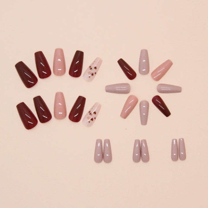 Romantic Elegance Press-On Nails (24Pcs) - Nails Galleria