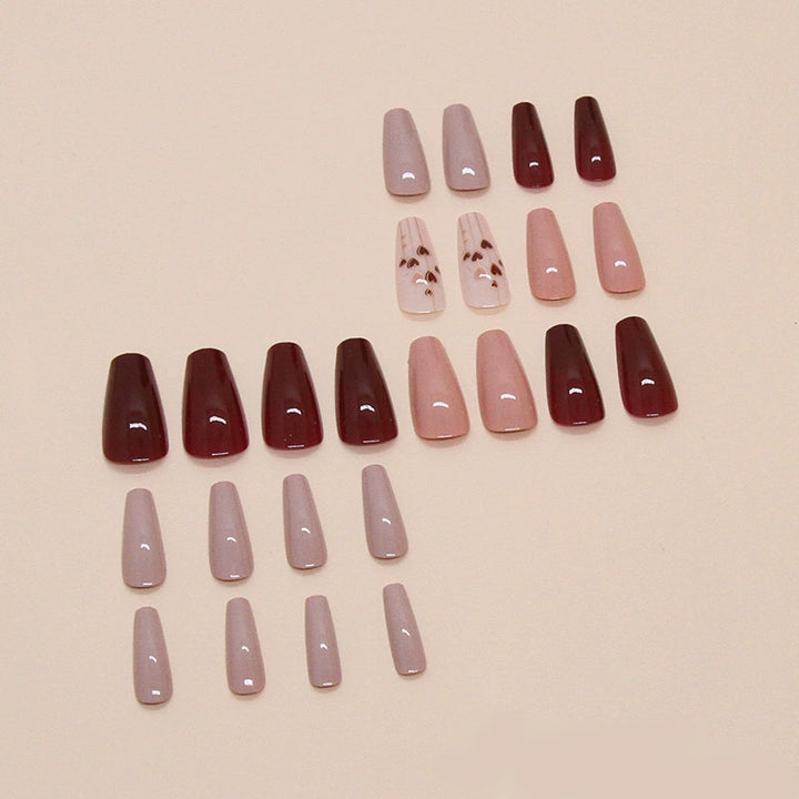 Romantic Elegance Press-On Nails (24Pcs) - Nails Galleria
