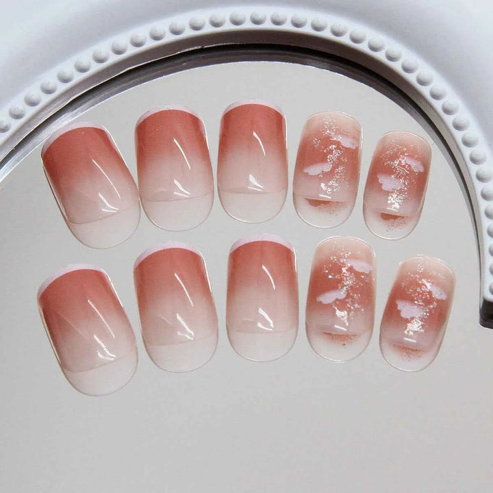 Translucent Blush Cloud (24Pcs)