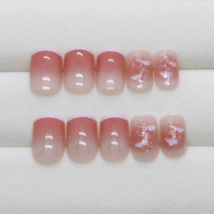 Translucent Blush Cloud (24Pcs)