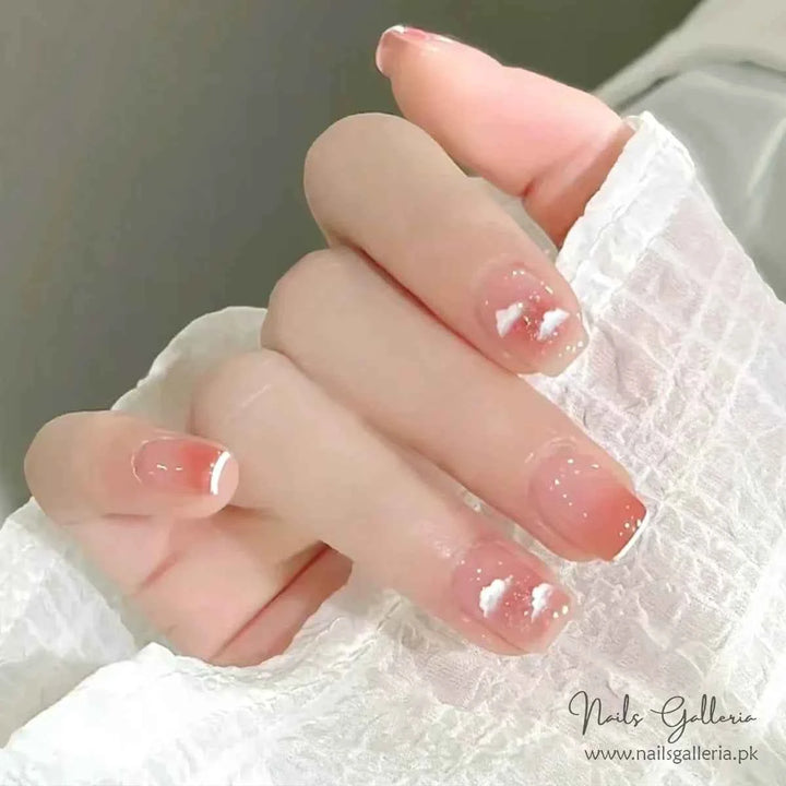 Translucent Blush Cloud (24Pcs)